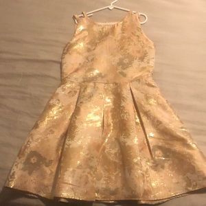 Girls Dress - Rose Gold